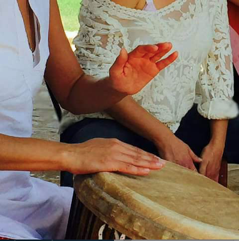 Tribal Ancestral Drum Ring pour les Femmes